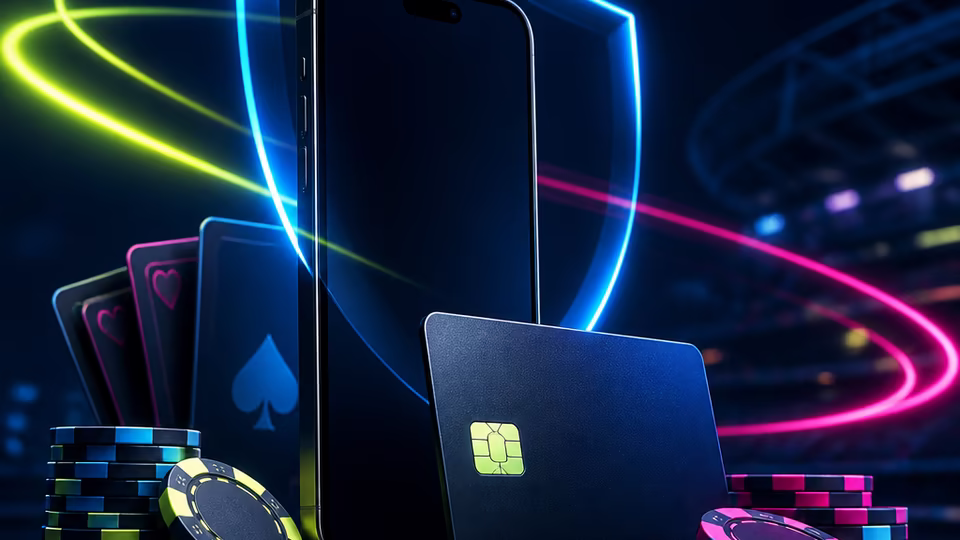 Veilige accounttoegang met smartphone en slotgloed zonder tekst